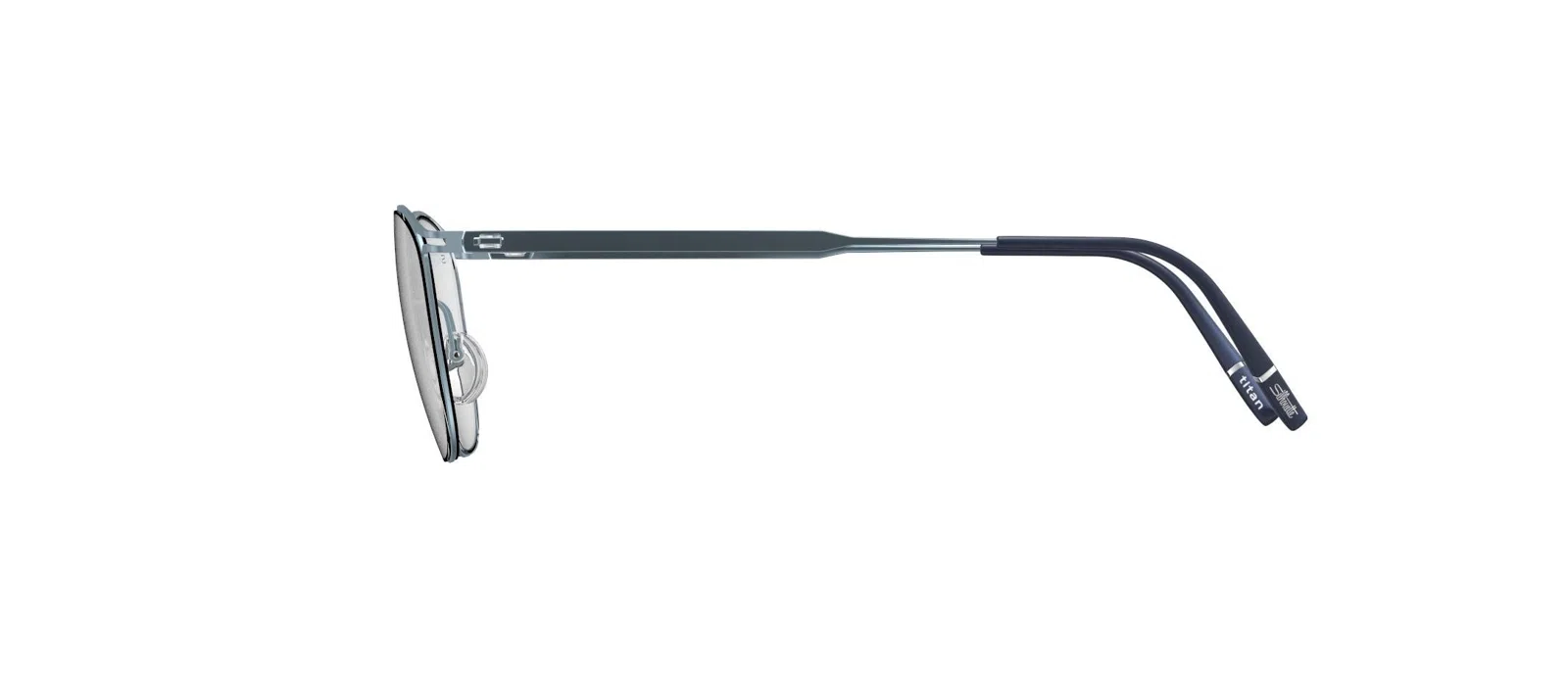 Silhouette Titanium Reframed 5595 Eyeglasses - view 45